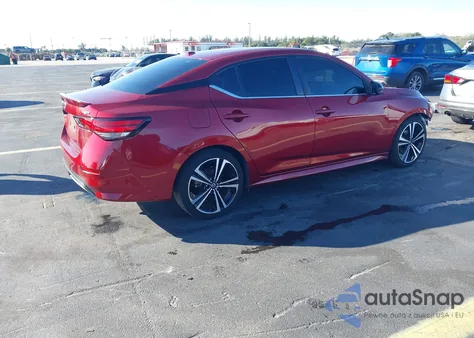 2022 Nissan Sentra Sr Xtronic Cvt z USA, uszkodzony, nr VIN 3N1AB8DVXNY203738